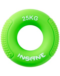 Эспандер кистевой 25 кг силикагель IN22 HG200 зеленый Insane