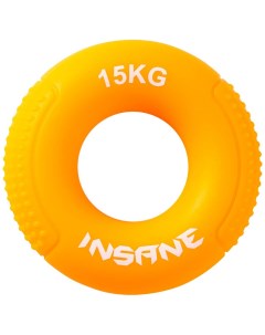 Эспандер кистевой 15 кг силикагель IN22 HG200 оранжевый Insane
