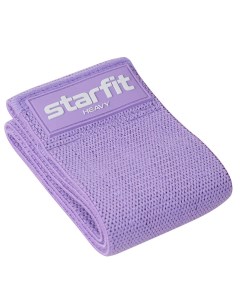 Мини эспандер высокая нагрузка текстиль ES 204 фиолетовый пастель Starfit