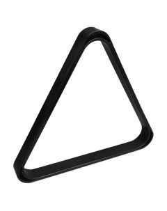 Треугольник Rus Pro пластик черный 60 3мм Фортуна