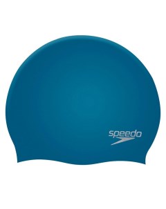 Шапочка для плавания Plain Molded Silicone Cap 8 709842610 синий Speedo
