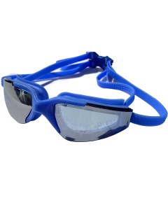 Очки для плавания взрослые зеркальные E38879 1 синий Sportex