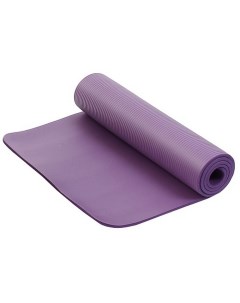 Коврик для фитнеса и йоги NBR 183х60х1см фиолетовый Larsen