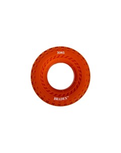Кистевой эспандер 30 кг круглый с протектором SF 0568 оранжевый Nobrand