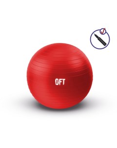 Гимнастический мяч FT GBR 65RD 65 см красный Original fittools