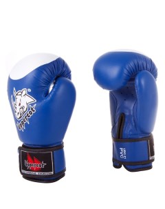 Перчатки боксерские UBG 01 PVC Blue Nobrand