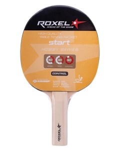 Ракетка для настольного тенниса Hobby Start прямая Roxel