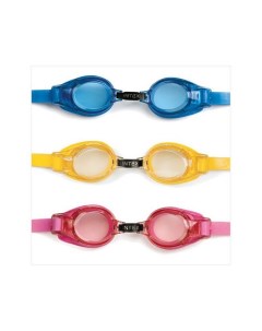 Очки для плавания Sport Relay Goggles 55684 3 цвета Intex