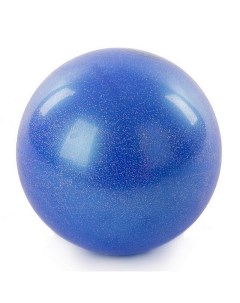 Мяч для художественной гимнастики 15 см AB2803B синий металлик Nobrand
