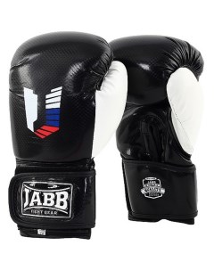 Боксерские перчатки JE 4078 US 48 черный белый 12oz Jabb