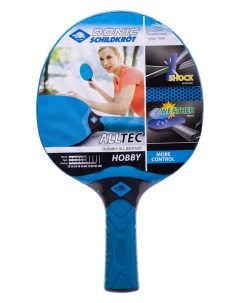 Ракетка для настольного тенниса Alltec Hobby всепогодная синий черный Donic