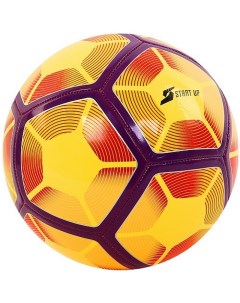 Мяч футбольный для отдыха E5126 р 5 желтый фиолетовый Start up