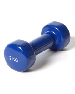 Гантель Sportex виниловая 2 кг DB100 B31385 синий York