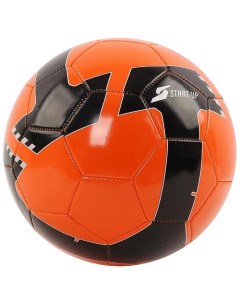 Мяч футбольный для отдыха E5120 оранжевый черный р 5 Start up