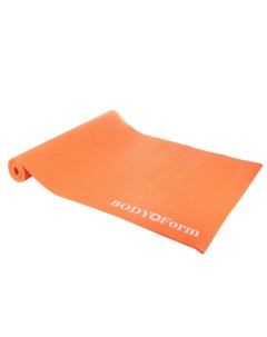 Коврик гимнастический 173x61x0 4 см BF YM01 оранжевый Bodyform