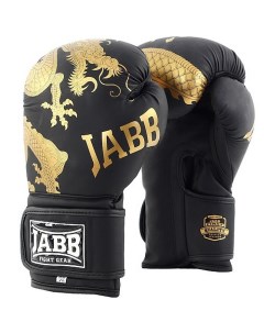 Боксерские перчатки JE 4070 Asia Gold Dragon черный 8oz Jabb