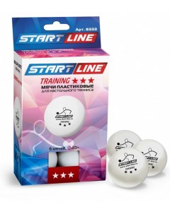 Мячи для настольного тенниса Training 3 6 шт Start line