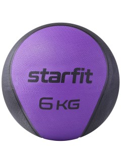 Медбол высокой плотности 6 кг GB 702 фиолетовый Starfit