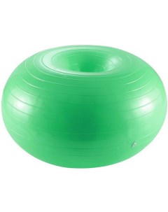 Мяч для фитнеса фитбол пончик 60 см зеленый FBD 60 2 Sportex