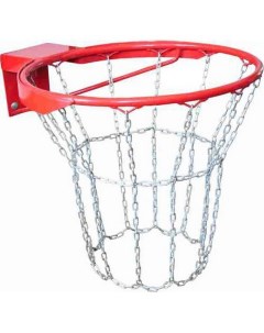 Кольцо баскетбольное 7 антивандальное диаметр 450 мм красное Nobrand