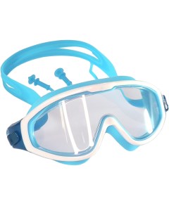 Очки полумаска для плавания юниорская силикон голубые E33122 2 Sportex