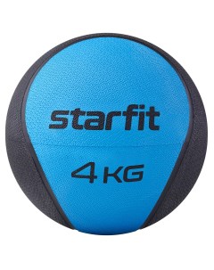 Медбол высокой плотности 4 кг GB 702 синий Starfit
