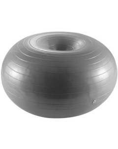 Мяч для фитнеса фитбол пончик 60 см серый FBD 60 4 Sportex