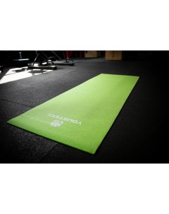 Коврик для йоги 173х61х0 6 см Yoga Mat PVC зелёный Yousteel