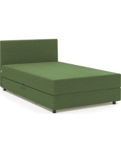 Кровать Классика 100 рогожка зеленый Шарм-дизайн