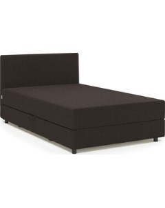 Кровать Классика 140 рогожка шоколад Шарм-дизайн