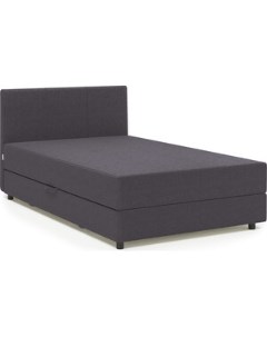 Кровать Классика 140 рогожка серый Шарм-дизайн