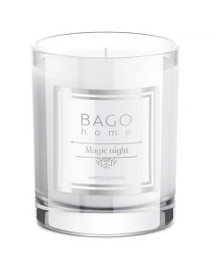 Свеча ароматическая Новогодняя коллекция Волшебная ночь Bago home