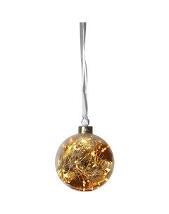 Гирлянда шар Christmas 15 LED ламп цвет бронзовый Star trading ab
