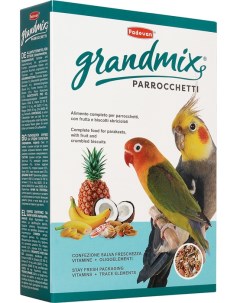 Сухой корм для попугаев Grandmix Parrocchetti 0 4 кг Padovan