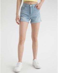 Джинсовые шорты Standard с подворотами Gloria jeans