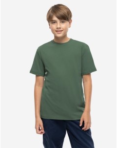 Хаки базовая футболка для мальчика Gloria jeans