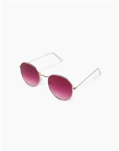 Розовые солнцезащитные очки панто женские Gloria jeans