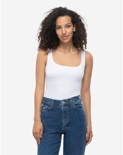 Белый базовый топ Gloria jeans