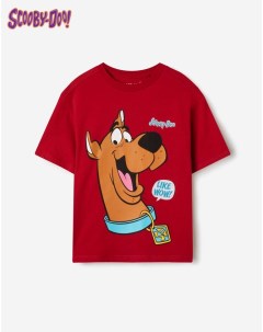 Красная футболка Scooby Doo для мальчика Gloria jeans