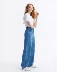 Широкие джинсы Loose straight из премиального денима Gloria jeans