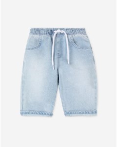 Джинсовые шорты Slim с подворотами для мальчика Gloria jeans
