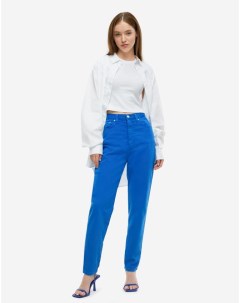 Синие джинсы New Mom с высокой талией Gloria jeans