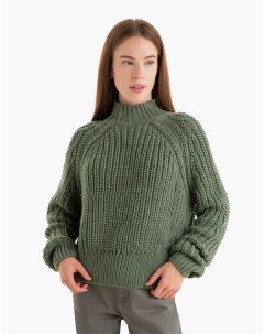 Зеленый свитер oversize с рукавами реглан Gloria jeans