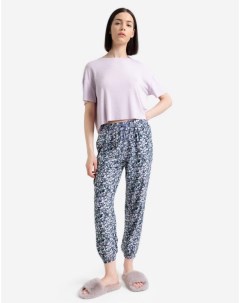 Пижамные брюки с цветочным принтом Gloria jeans
