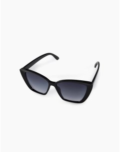 Черные солнцезащитные очки Кошачий глаз женские Gloria jeans