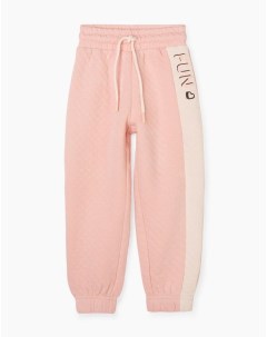 Розовые спортивные брюки Jogger для девочки Gloria jeans