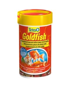 Корм Goldfish для всех видов золотых рыбок в хлопьях 100 мл Tetra