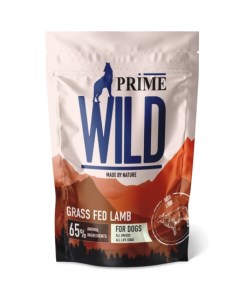 GF GRASS FED Сухой корм для щенков и собак всех пород с ягненком 500 гр Prime wild