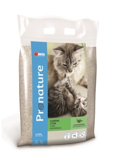 Pronature Комкующийся глиняный наполнитель для кошек с ароматом эвкалипта 6 кг Pronature holistic