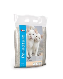 Pronature Комкующийся глиняный наполнитель для кошек без аромата 12 кг Pronature holistic